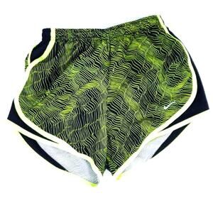 Nike Dri-fit Tempo Running Shorts XS, Flourescent Black, Lined Athletic Shorts